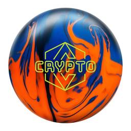 Radical Crypto Bowling Ball - Royal/Orange/Black