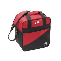 BSI Solar III Single Ball Bowling Bag - Black/Red