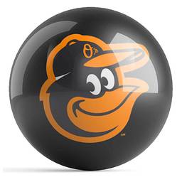 MLB Logo Bowling Ball - Baltimore Orioles