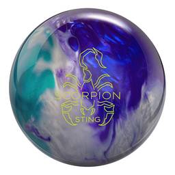 Hammer Scorpion Sting Bowling Ball - Teal/Silver/Purple