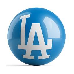 MLB Logo Bowling Ball - LA Dodgers