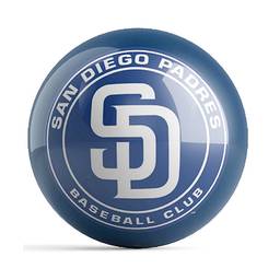 MLB Logo Bowling Ball - San Diego Padres