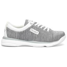Dexter Womens Ainslee Bowling Shoes Wide Width - Grey/White