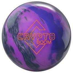 Radical Crypto Boom Bowling Ball - Smoke/Purple/Sapphire
