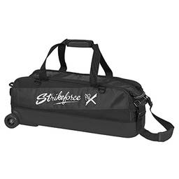 KR Strikeforce Fast Slim Triple Bowling Bag - Black