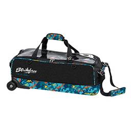 KR Strikeforce Fast TPC Slim Triple Bowling Bag -Teal Camo