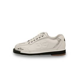 3G Men's Racer Right Hand WIDE Bowling Shoes - White/Holo