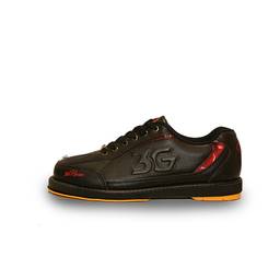 3G Men's Racer Right Hand Bowling Shoes - Black/Red