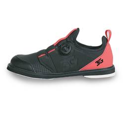 3G Men's Speed Dial Right Hand Bowling Shoes - Black/Red