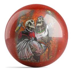 David Lozeau Day of the Dead Bowling Ball