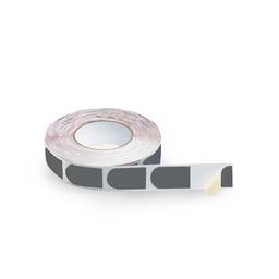 Storm 1" Tape 500 Piece Roll - Silver