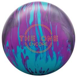 Ebonite PRE-DRILLED The One Encore Bowling Ball- Teal/Graphite/Violet