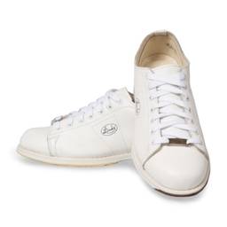 Linds Mens Classic White Bowling Shoes- Right Hand