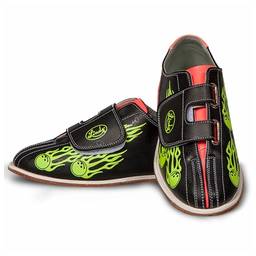 Linds Youth Glo Rental Bowling Shoes - Velcro