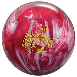 Radical Deadly Rattler Bowling Ball - Red/Silver