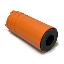 Jopo Twist Inner Sleeve With 1 1/4" Slug - Orange/Black