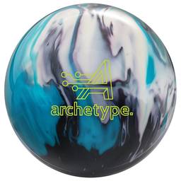 Track Archetype Hybrid Bowling Ball - Sky Blue/Black/White