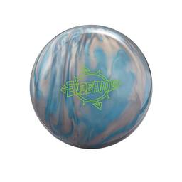 Brunswick PRE-DRILLED Endeavor Bowling Ball - Sky Blue/ Silver