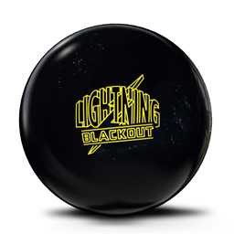 Storm Lightning Blackout Bowling Ball - Obsidian