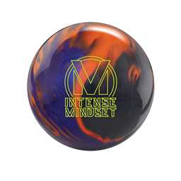 Brunswick PRE-DRILLED Intense Mindset Bowling Ball  - Black/Orange/Purple