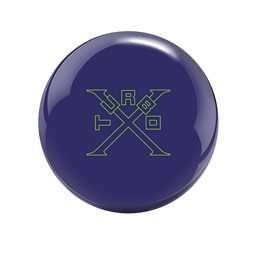 Ebonite PRE-DRILLED Turbo X Bowling Ball - Purple (This item includes a free Bowlerstore Rubber Shammy- Colors will vary for the shammy)