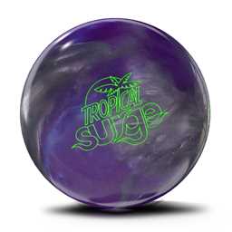 Storm  PRE-DRILLED Tropical Surge Bowling Ball - Purple/Silver (This item includes a free Bowlerstore Rubber Shammy- Colors will vary for the shammy)