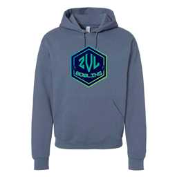 ZVL Bowling Unisex Hoodie - Denim