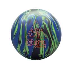 Radical Guru Oracle Bowling Ball - Black/Yellow/Blue(This item includes a free Bowlerstore Rubber Shammy- Colors will vary for the shammy)