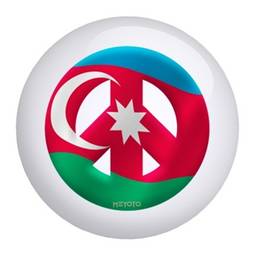 Azerbijan Meyoto Flag Bowling Ball
