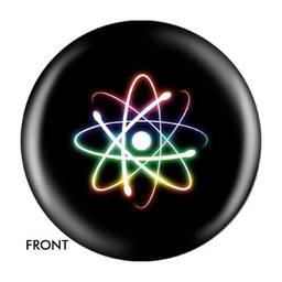 Atom Themed Bowling Ball