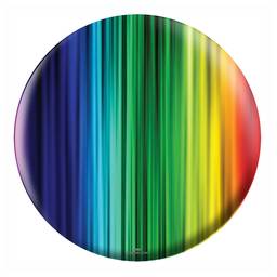 Rainbow Bowling Ball