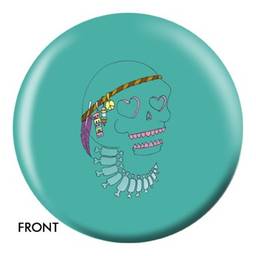 Peace Skull Designer Bowling Ball