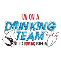 Drinking Team with Bowling Problem Towel