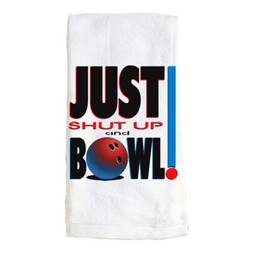 Just Shut Up and Bowl Towel