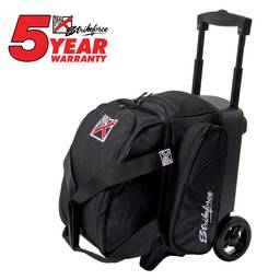 KR Cruiser Single Roller Bowling Bag- Black