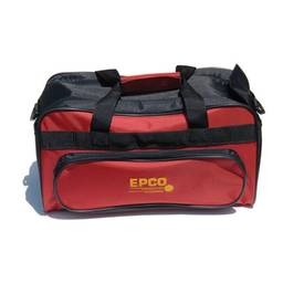 Double Zipper Soft Pack Bowling Bag- Barn Red/Black