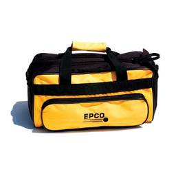 Double Zipper Soft Pack Bowling Bag- Marigold/Black