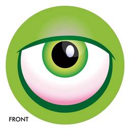 Monster Eye Ball- Green  Bowling Ball