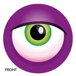 Monster Eye Ball- Purple Bowling Ball