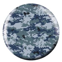 Blue/Gray Camouflage Bowling Ball by Bowlerstore