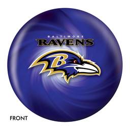 Baltimore Ravens NFL Helmet Logo Bowling Ball