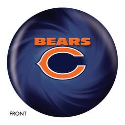 Chicago Bears NFL Helmet Logo Bowling Ball