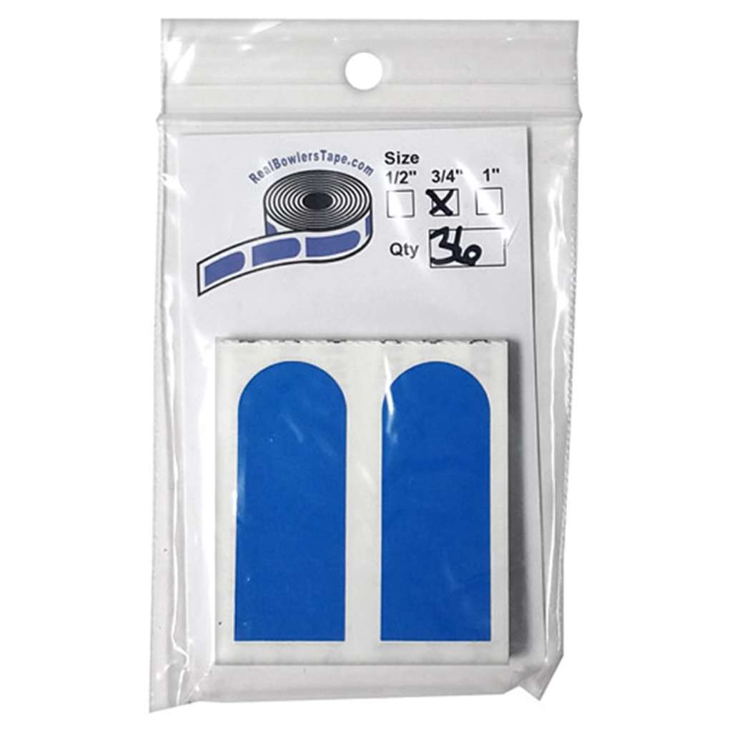 Real Bowlers Tape Blue Pack of 36- 3/4 Inch