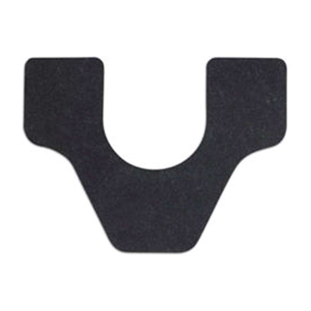 Wizkid Commode Cut Urinal Mat Black