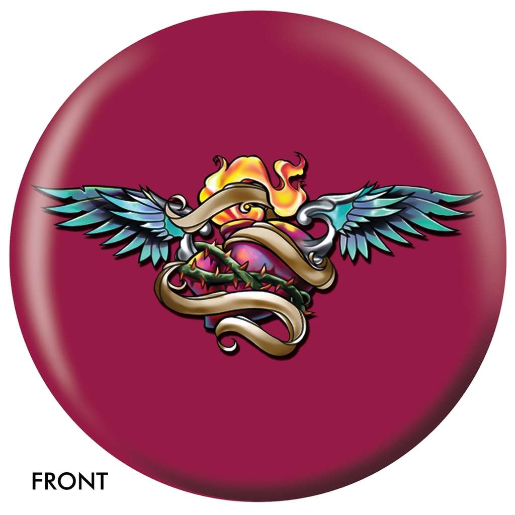 JDANGER Sacred Heart Bowling Ball