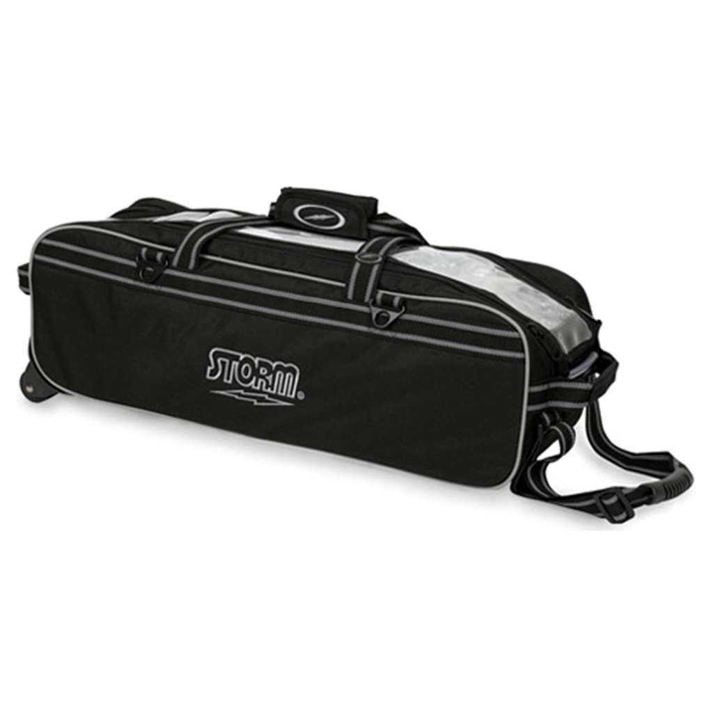 Storm Tournament Triple Tote Roller- Black