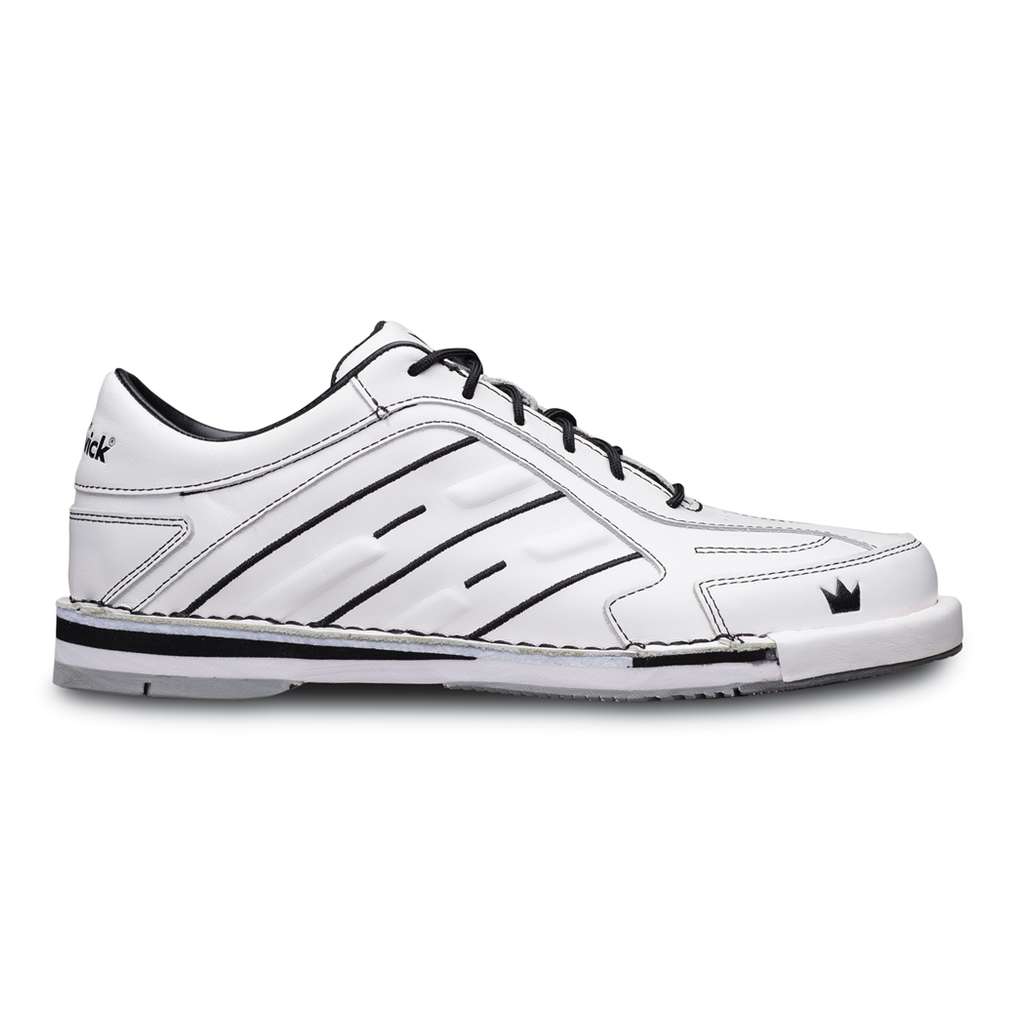 Team Brunswick Mens Bowling Shoes- White