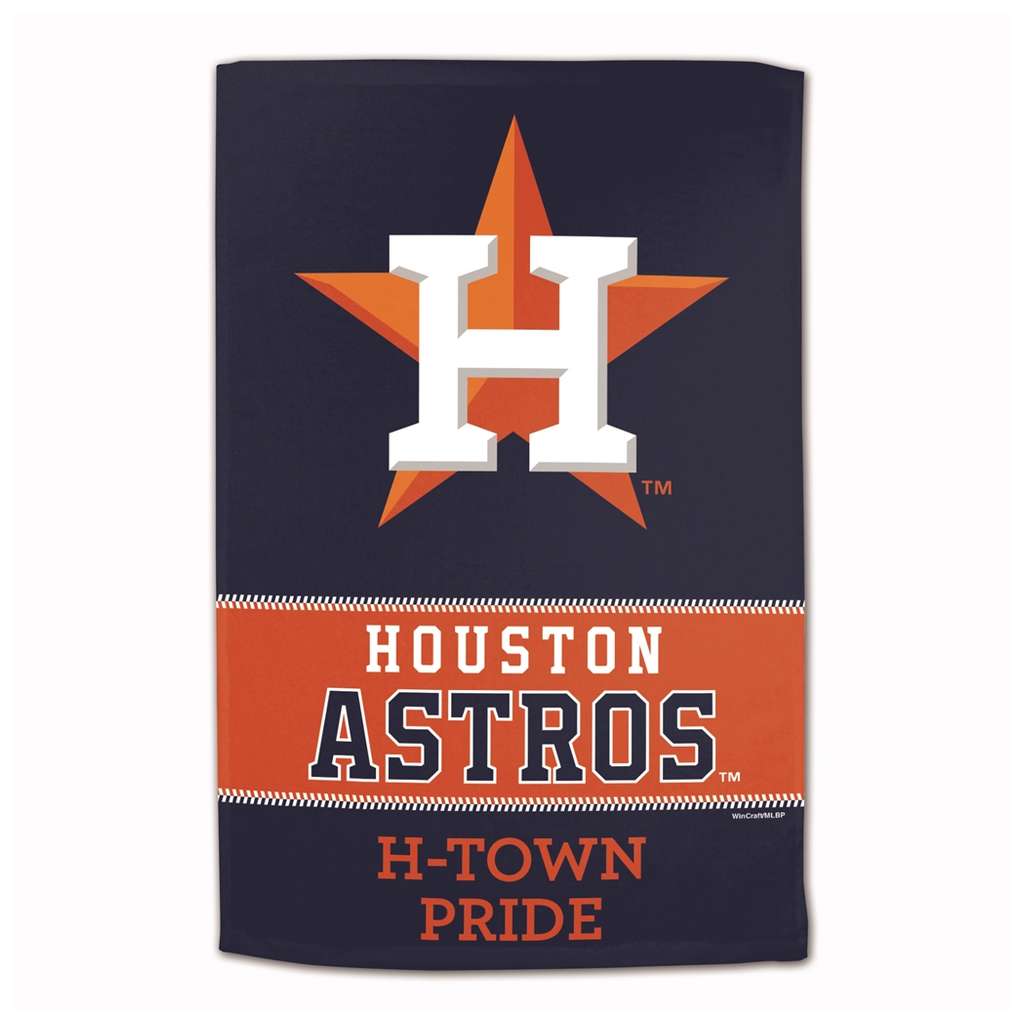 Houston Astros Sublimated Cotton Towel- 16" x 25"