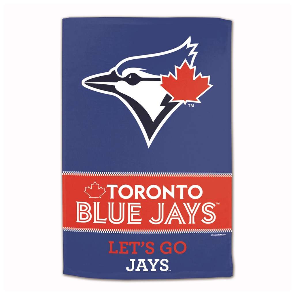 Toronto Blue Jays Sublimated Cotton Towel- 16" x 25"