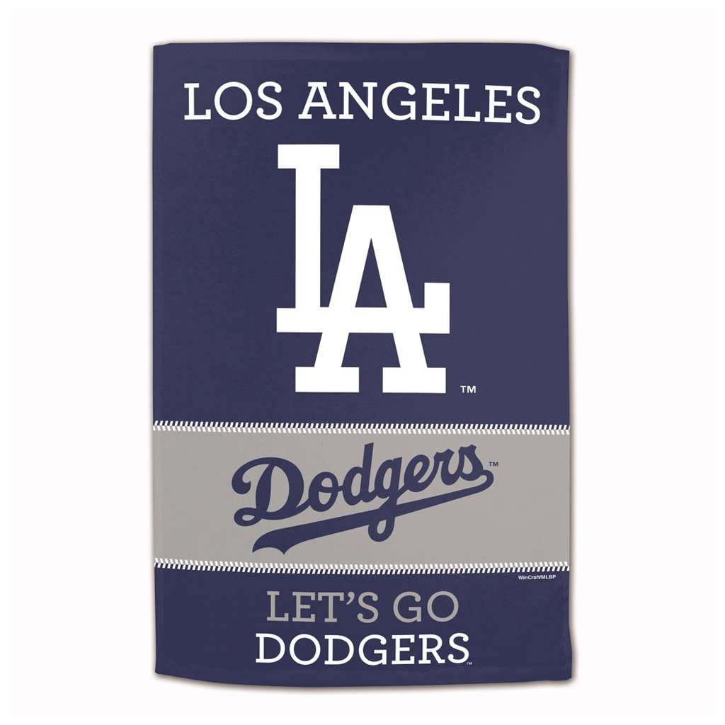 Los Angeles Dodgers Sublimated Cotton Towel- 16" x 25"